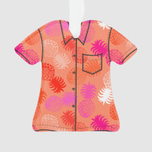 Chemise Aloha Momona Hawaiian Tropical Pineapple