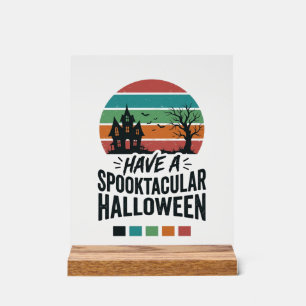 Chemise avec gravure vintage Spooktacular Hallowee