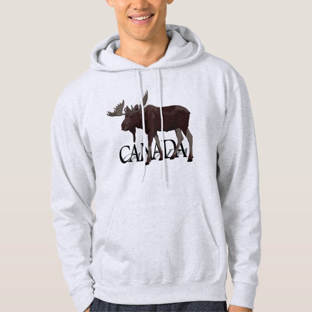 Chemise canadienne de souvenir Sweat - shirt à cap (Devant)