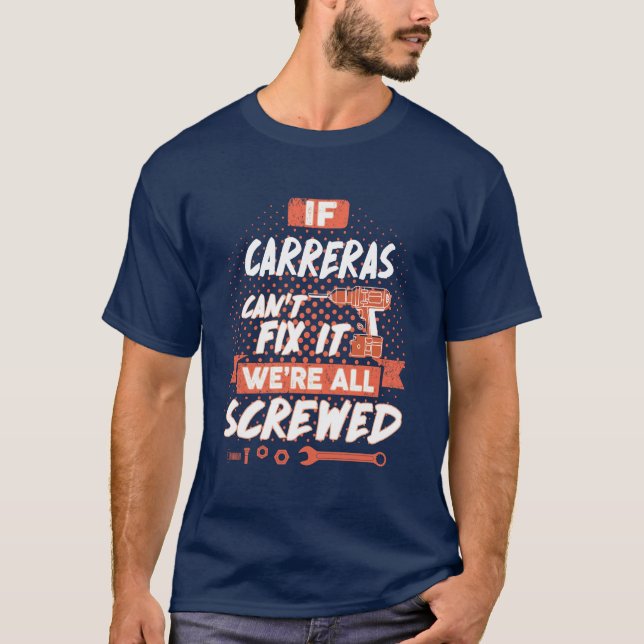 Chemise CARRERAS, T-shirt CARRERAS pour hommes fem (Devant)