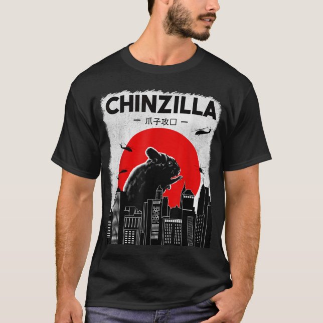 Chemise Chinchilla, Tshirt Chinzilla drôle, Chinch (Devant)