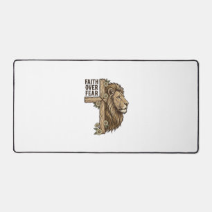 Chemise chrétienne vintage de la Croix du Lion Fai