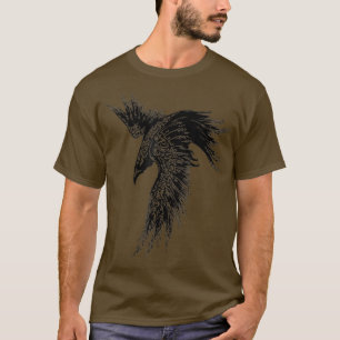 Chemise Corbeau Homme Fille Femme t shirt tshirt G