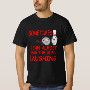 Chemise de Bowling Drôle Tshirt Bowlers à dix pi