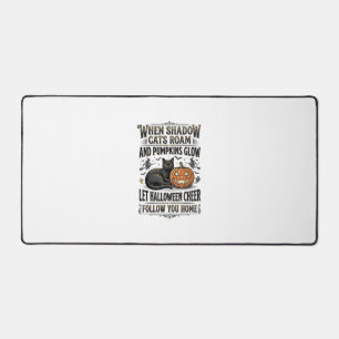 Chemise de chat noir Halloween Gravure de citrouil