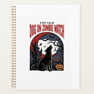 Chemise de chien Halloween modèle patrouille zombi
