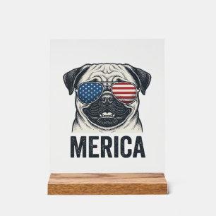 Chemise de conception de gravure vintage Merica Pu