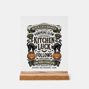 Chemise de cuisine Halloween Kit de citrouille de