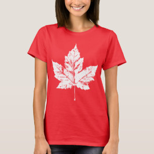 Chemise de feuille d'érable du Canada de T-shirt