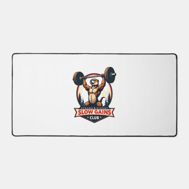 Chemise de gym drôle de paresseux vintage fort et  (Recto)