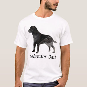 Chemise de haut de vêtements noir pour papa Labrad
