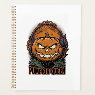 Chemise de la Reine Citrouille Halloween Vintage J