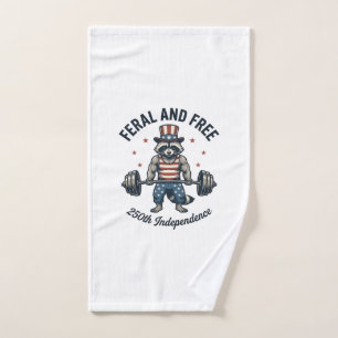 Chemise de levage de raton laveur patriotique sauv