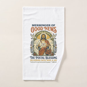 Chemise de livraison de facteur Jésus Foi basée su
