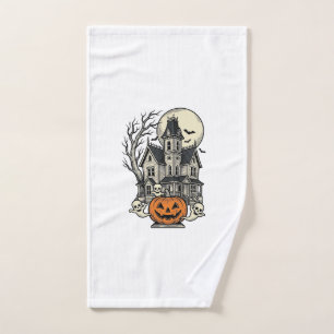 Chemise de Maison Hantée Gravure Vintage Halloween