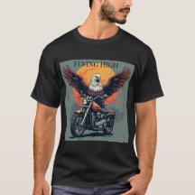 Chemise de motard volant haut