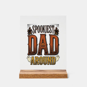 Chemise de papa Halloween Père effrayant Gravure v