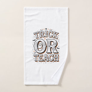Chemise de professeur Halloween Trick Or Teach vin