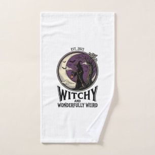 Chemise de sorcière vintage avec art d'Halloween d