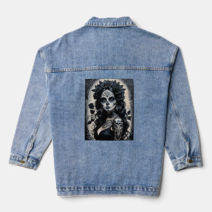 Chemise de tatouage Rose gothique au crâne de sucr