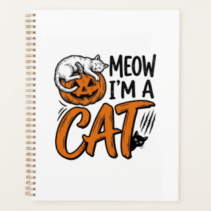 Chemise de typographie de citrouille de chat drôle