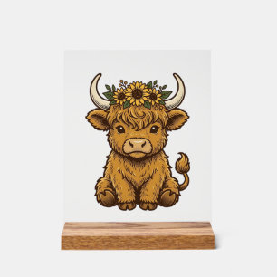 Chemise de vache des Highlands Art de veau au tour