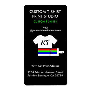 Chemise de vêtement de vêtements Pod Vinyl