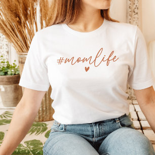 Chemise de vie maman Tshirt graphique pour maman M