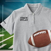 Chemise d'entraîneur à Varsity personnalisée - Pol