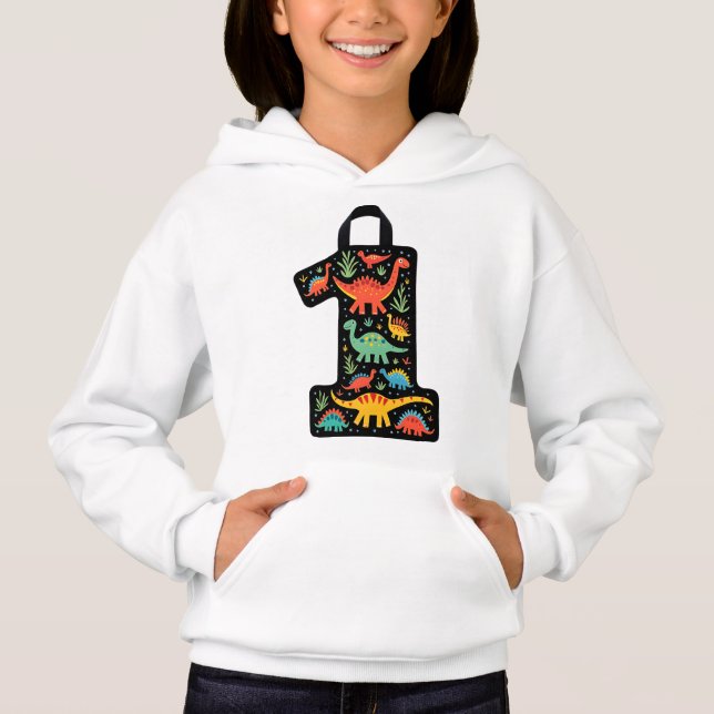 Chemise Dinosaure colorée (Devant)