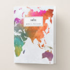 Carte Mondiale De L'Aquarelle