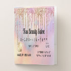 Crédit Rainbow Holographic Parties scintillant Dri