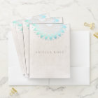 Simple Élégant Marbre Blanc Brosse Professionnel