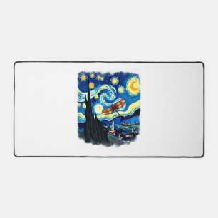 Chemise Dragonfly artistique Van Gogh Starry Night