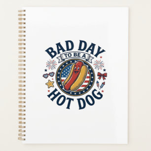 Chemise drôle de 4 juillet de chien chaud patrioti