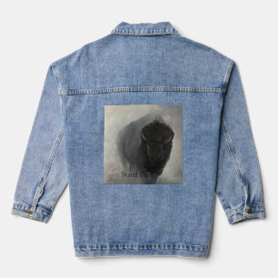 Chemise en jean inspirante Bison Stand Firm