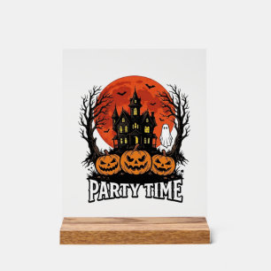 Chemise fantôme citrouille Vintage Halloween Party