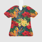 Chemise florale hawaïenne de paradis tropical