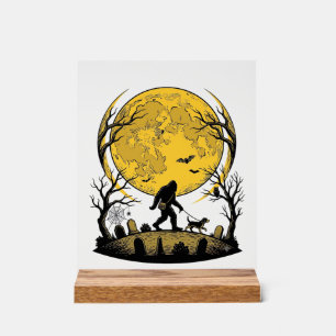 Chemise Halloween Bigfoot Pleine Lune Promenade Ch