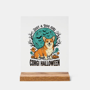Chemise Halloween Corgi pour filles aimant les chi