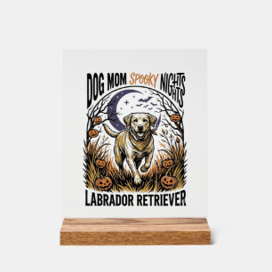 Chemise Halloween Labrador Vintage Graphique Maman