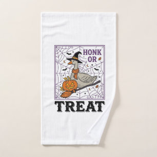 Chemise Halloween Oie Sorcière Honk Or Treat Vinta