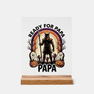 Chemise Halloween Papa Vintage Cimetière Coucher d