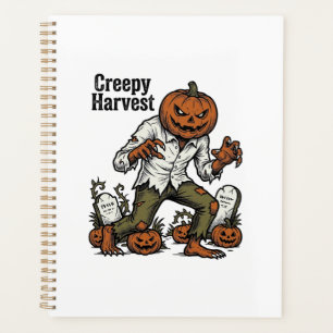 Chemise Halloween Vintage Monstre Tête de Citrouil