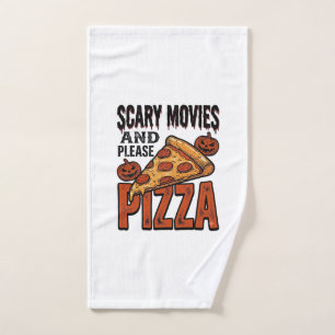 Chemise Horror Pizza pour les fans de soirées ciné