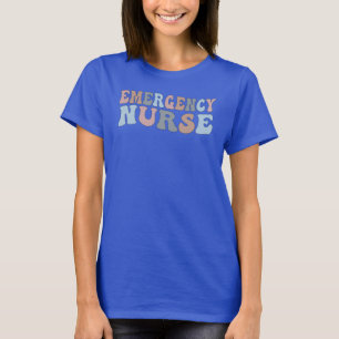 Chemise infirmière, T-shirt infirmière d'urgence, 