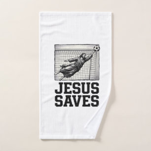 Chemise Jésus Sauve Gardien de But de Football Gra