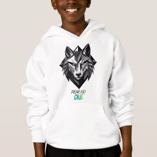 Chemise Loup "N'Aie Peur De Personne" - Art Géomét