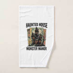 Chemise Maison Hantée Design Manoir Monstre Vintag