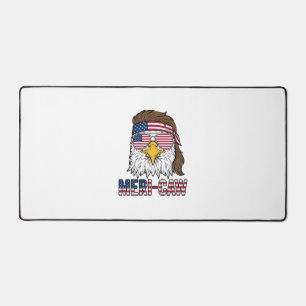 Chemise Meri-Caw Aigle Patriotique Gravure Vintage